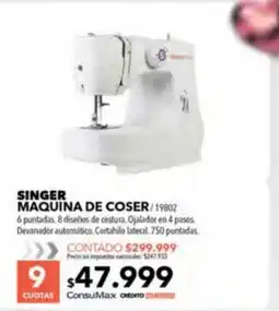 Nexon Singer maquina de coser oferta