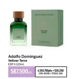 Pigmento Adolfo Dominguez Vetiver Terra oferta