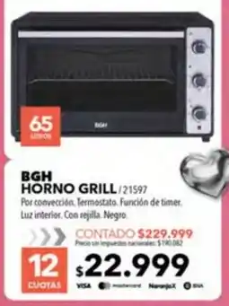 Nexon Bgh horno grill oferta