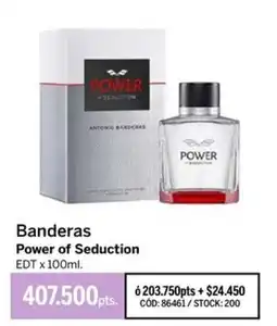 Pigmento Banderas power of seduction oferta