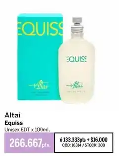 Pigmento Altai equiss oferta