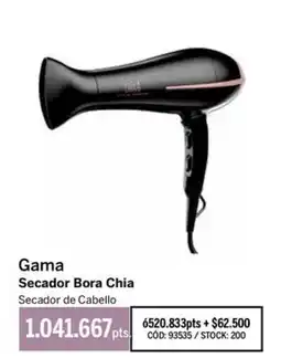 Pigmento Gama secador bora chia oferta