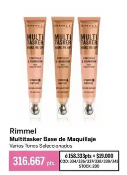 Pigmento Rimmel multitasker base de maquillaje oferta