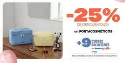 Cooperativa Obrera Coop portacosméticos oferta