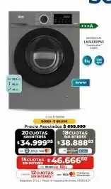 Cooperativa Obrera LG lavadora oferta
