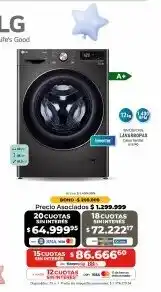 Cooperativa Obrera LG lavadora oferta