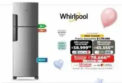 Cooperativa Obrera Whirlpool refrigerador oferta
