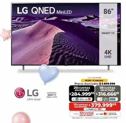 Cooperativa Obrera LG QNED MiniLED oferta