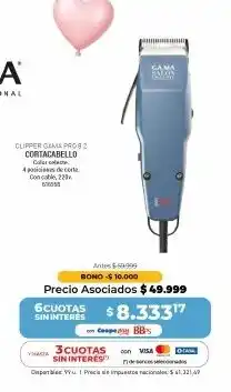 Cooperativa Obrera Cama cortacabello oferta