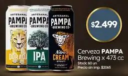 Cordiez Pampa cerveza oferta