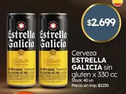 Cordiez Estrella galicia cerveza sin gluten oferta