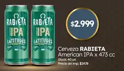 Cordiez Rabieta cerveza american ipa oferta