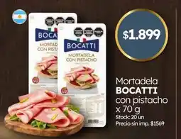 Cordiez Bocatti mortadela con pistacho oferta