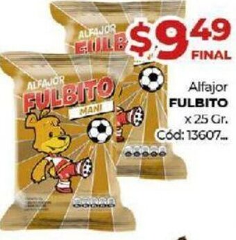 Diarco Alfajor Fulbito x 25 Gr. oferta