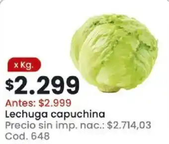 Lechuga capuchina