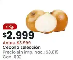 Coto Cebolla selección oferta