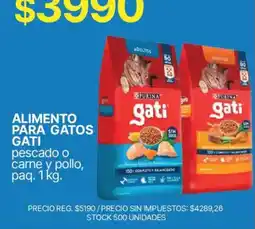 Supermercados Vea Purina gati oferta