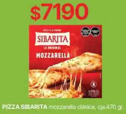 Supermercados Vea Sibarita pizza a la piedra mozzarella oferta