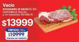 Supermercados Vea Vacío envasado al vacío oferta