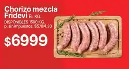 Supermercados Vea Fridevi chorizo mezcla oferta