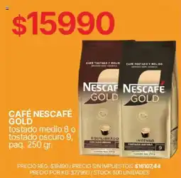 Supermercados Vea Nescafe cafe gold oferta