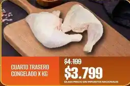 Makro Cuarto trasero congelado oferta