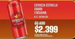 Makro Estrella - cerveza oferta