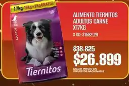 Makro Tiernitos - alimento tiernitos adultos carne oferta