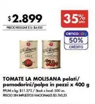 Disco Tomate pelati/pomodorini/polpa in pezzi oferta