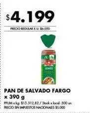 Fargo - pan de salvado
