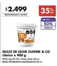 Disco Dulce de leche clásico oferta