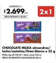 Disco Milka - chocolate oferta