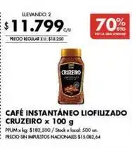 Disco Café instantáneo liofilizado oferta