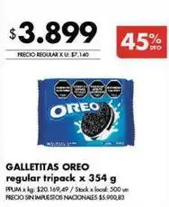 Disco Oreo - galletitas oferta