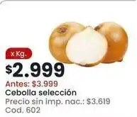 Coto Cebolla seleccion cod. 602 oferta