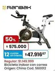 Coto Origen - bicicleta indoor con correa cod. 560012 oferta