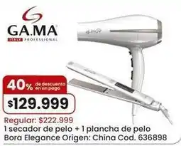 Coto Bora - secador de pelo + plancha de pelo elegance cod. 636898 oferta