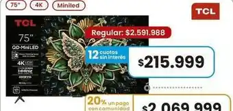 Tcl - 75 qd-miniled