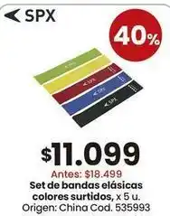 Coto Origen - set de bandas elásticas oferta