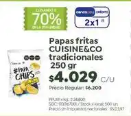 Papas fritas tradicionales