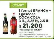 Jumbo Coca cola - fernet + gaseosa oferta
