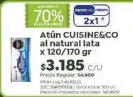 Jumbo Atún al natural lata oferta