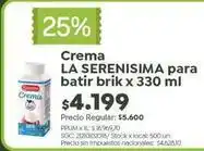 Jumbo Crema para batir brik oferta