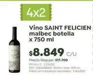 Jumbo Saint felicien - vino malbec botella x 750 ml oferta