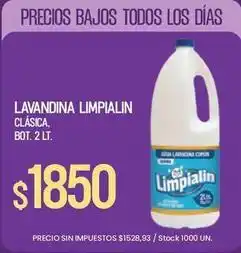 Supermercados Vea Lavandina oferta
