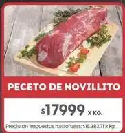Jumbo Peceto de novillito oferta