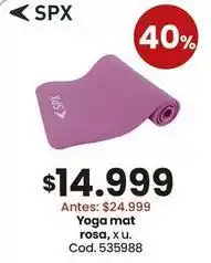 Yoga mat rosa, x u. cod. 535988