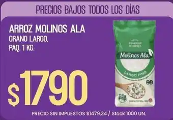 Molinos ala - arroz molinos ala grano largo