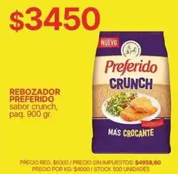 Supermercados Vea Preferido - rebozador preferido sabor crunch oferta