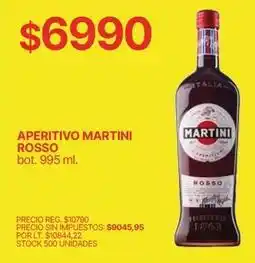 Supermercados Vea Martini - aperitivo martini rosso oferta